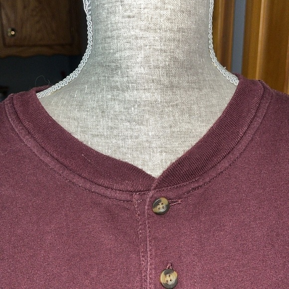 Carhartt Men's Loose Fit Heavyweight Short-Sleeve Pocket Henley T-Shirt Large - Picture 4 of 9